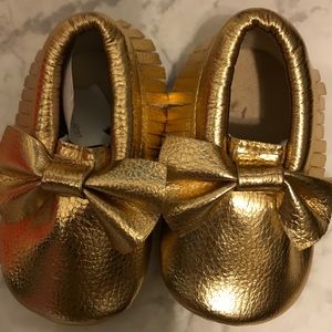 Gold Mocs